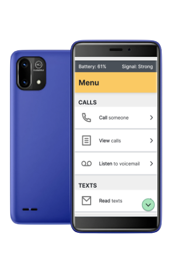 Simple Smart Phone Product Image Menu Format